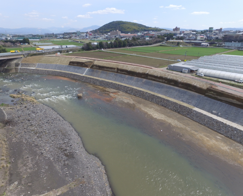 白川流域治水対策河川