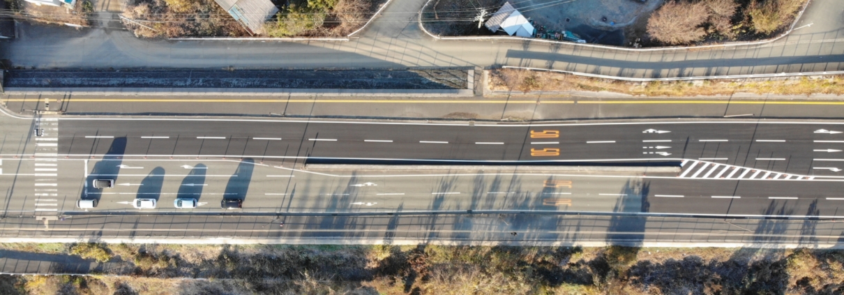 市道　上代1丁目島崎6丁目第1号線舗装補修工事-4